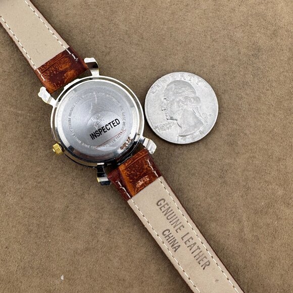 Vintage Like New Wrangler Moon Phase 2 Tone Watch Wear or to the Next Rodeo main image 8